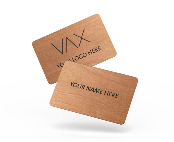 Cherry Wooden Card