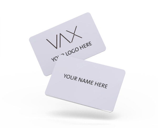 White Glossy PVC Card